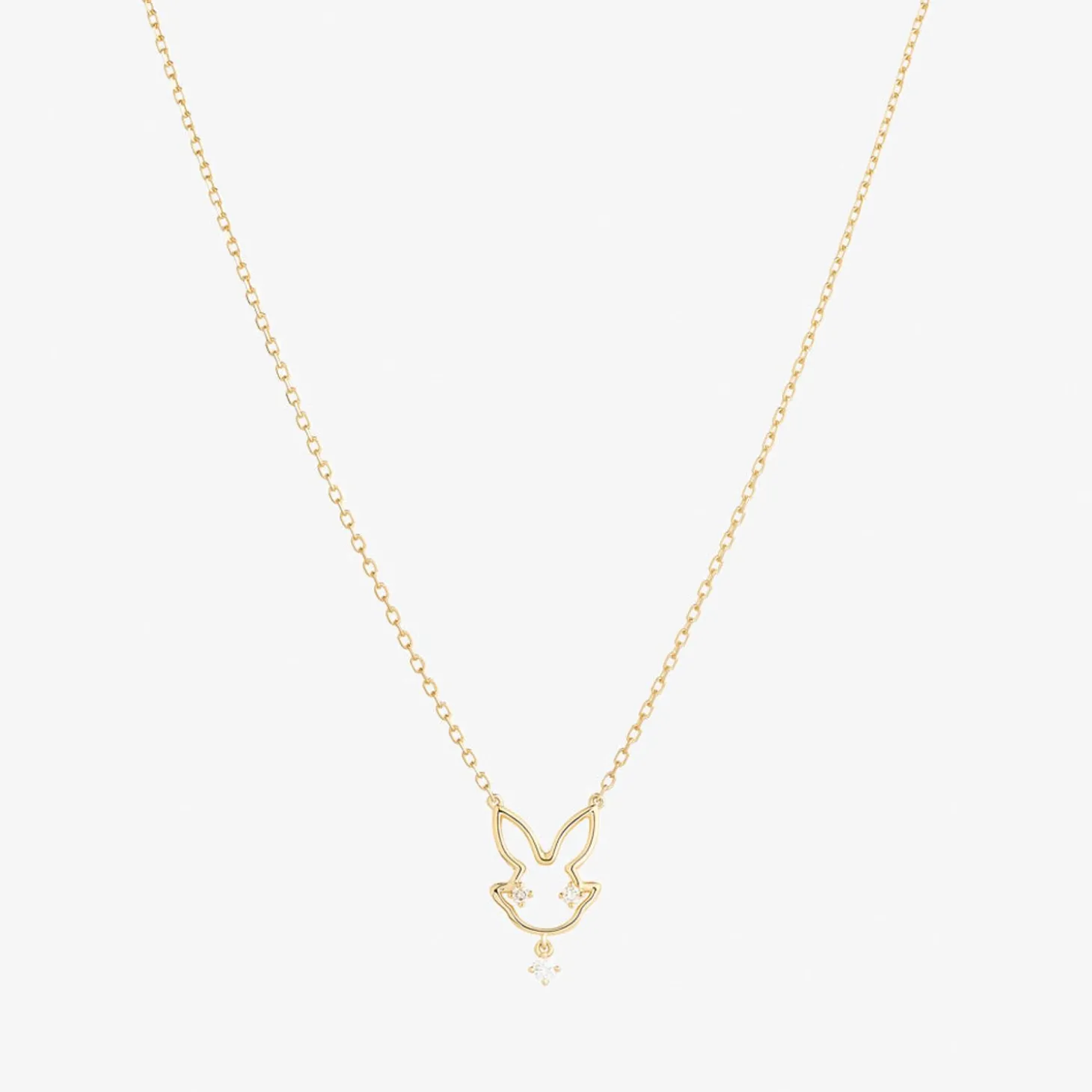 Ruifier 18Ct Yellow Gold Scintilla Year Of The Rabbit Necklace^The Alkemistry New