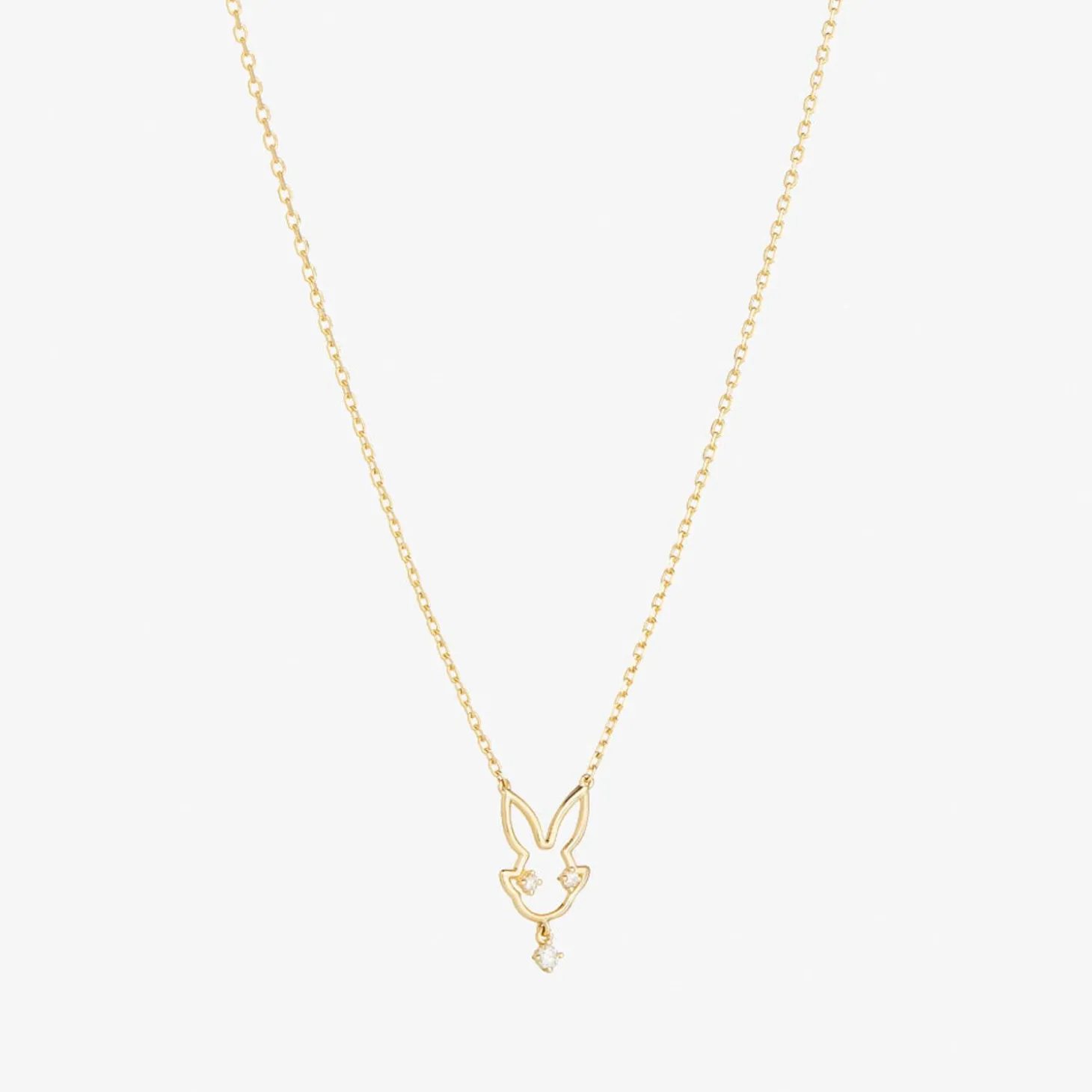 Ruifier 18Ct Yellow Gold Scintilla Year Of The Rabbit Necklace^The Alkemistry New