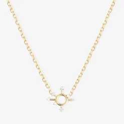Ruifier 18Ct Yellow Gold Scintilla Epta Orb Necklace^The Alkemistry Shop