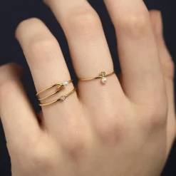 Ruifier 18Ct Yellow Gold Scintilla Diamond Ring^The Alkemistry Online