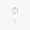 Suncatcher - 18Ct Gold, Double Diamond Drop Earring (Single)^The Alkemistry Best