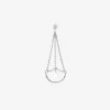 Suncatcher - 18Ct Gold, Rose Cut Diamond Pendulum Earring (Single)^The Alkemistry Outlet