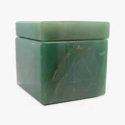 Aventurine Crystal Jewellery Box^The Alkemistry New