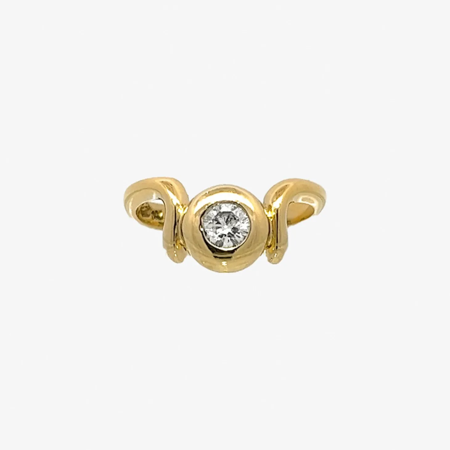 Vintage - 18Ct Gold, Art Dec Diamond Ring^The Alkemistry Fashion