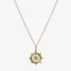 Vintage - 18Ct Gold, Nautical Wheel Charm Necklace Circa 1968^The Alkemistry Best Sale