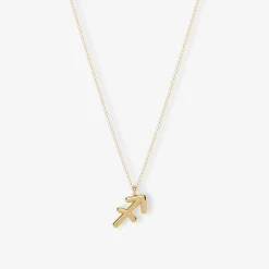 Zodiac - 18Ct Gold, Star Sign Chain Pendant Necklace^The Alkemistry Discount