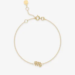 Zodiac - 18Ct Gold, Star Sign Chain Bracelet^The Alkemistry Outlet