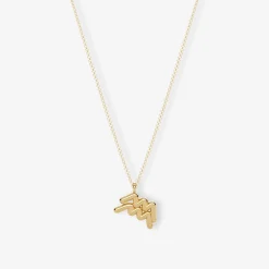 Zodiac - 18Ct Gold, Star Sign Chain Pendant Necklace^The Alkemistry Discount
