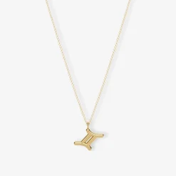 Zodiac - 18Ct Gold, Star Sign Chain Pendant Necklace^The Alkemistry Discount
