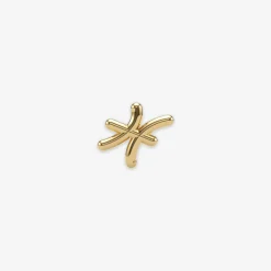 Zodiac - 18Ct Gold, Star Sign Earring (Single)^The Alkemistry Online