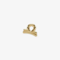 Zodiac - 18Ct Gold, Star Sign Earring (Single)^The Alkemistry Shop
