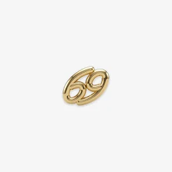 Zodiac - 18Ct Gold, Star Sign Earring (Single)^The Alkemistry Shop
