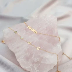 Zoe Chicco 14Ct Gold And Diamond 'Love' Bracelet^The Alkemistry Online