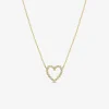 Zoe Chicco 14Ct Yellow Gold And Diamond Small Heart Necklace^The Alkemistry Shop