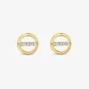 Zoe Chicco 14Ct Yellow Gold And Diamond Centre Bar Earrings (Pair)^The Alkemistry Cheap